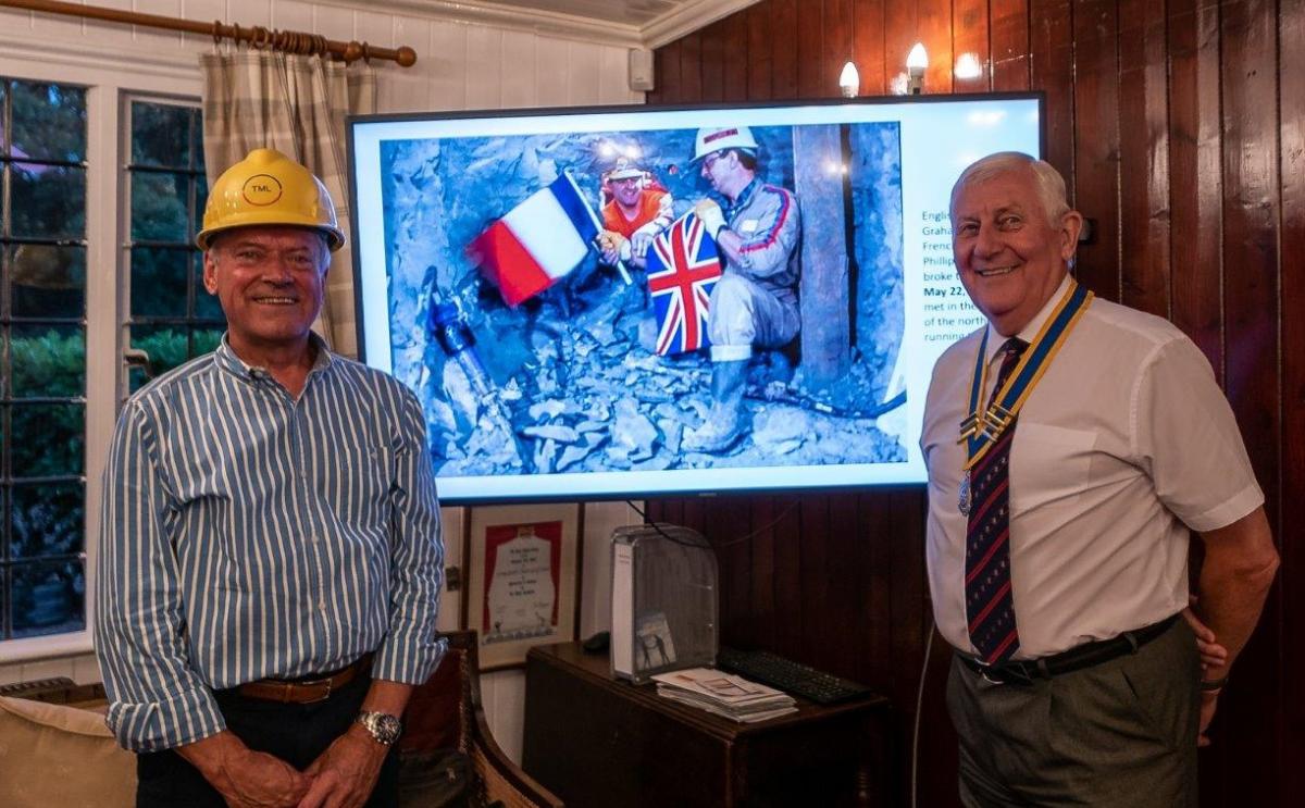 Speaker Meeting Bob Hart Rotary Club of Edenbridge and Westerham